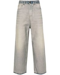 Balenciaga - Ausgeblichene Tapered-Jeans - Lyst