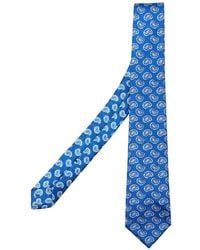 Kiton - Krawatte Aus Seide Mit Paisley-Print - Lyst