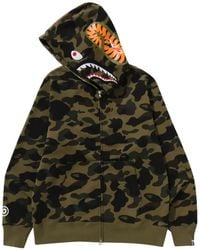 A Bathing Ape - Hoodie À Fermeture Zippée - Lyst