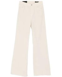 Dondup - Amber Flared-Leg Trousers - Lyst