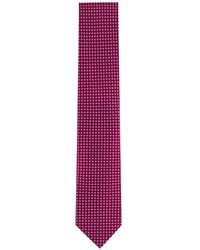 Canali - Gemusterte Krawatte - Lyst