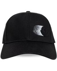 Moncler - Baseballkappe Aus Baumwolle - Lyst