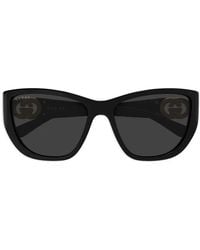Gucci - Gafas De Sol Interlocking G Con Montura Cat-Eye - Lyst