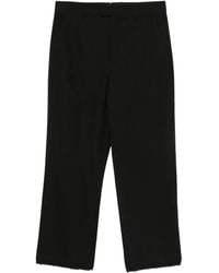 Ann Demeulemeester - Ysten Cropped-Hose - Lyst