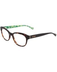 Kate Spade - Zelda Tortoiseshell-Effect Cat-Eye Glasses - Lyst