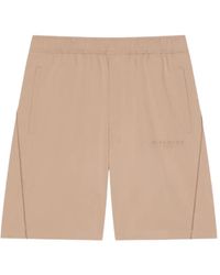 Givenchy - Bermudas Con Logo Estampado - Lyst