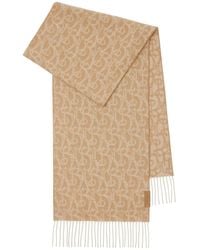 Burberry - B Charm Cashmere Scarf - Lyst