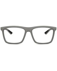 Prada Linea Rossa - Ps 01Tv Rectangle-Frame Glasses - Lyst