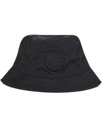 Stone Island - Compass Logo Bucket Hat - Lyst