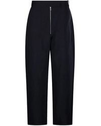 Studio Nicholson - Broek Van Wol-Linnenblend - Lyst