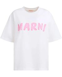 Marni - T-Shirt With Print - Lyst