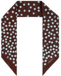 Moschino - ポルカドット シルクスカーフ - Lyst