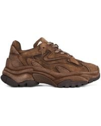 Ash - Addict Panelled Suede Sneakers - Lyst