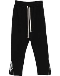 Hamza - Pantalones con cordones y cremallera lateral - Lyst