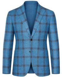 Sartorio Napoli - Windowpane Blazer - Lyst