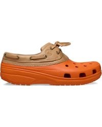 Crocs™ - Zuecos Classic Islander Boat Koi Fish Tan - Lyst