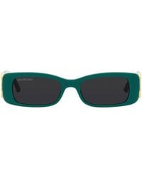 Balenciaga - Bb0096S Bb-Plaque Sunglasses - Lyst