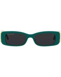Balenciaga - Bb0096S Bb-Plaque Sunglasses - Lyst