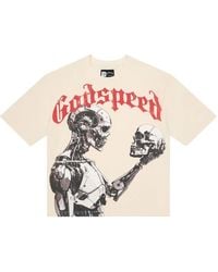 Godspeed - Mankind Vs Ai Graphic-Print T-Shirt - Lyst