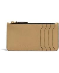 Marni - Zipped Leather Card Case - Lyst