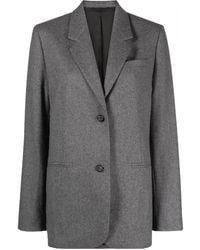 TOTEME - Blazer Met Enkele Rij Knopen - Lyst