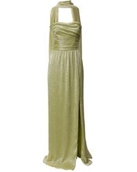 Lita Couture - Thais Scarf-Detail Maxi Dress - Lyst