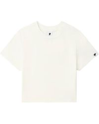 A Bathing Ape - Heart-Motif Cropped T-Shirt - Lyst