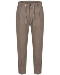 BE ABLE - Pantalon De Costume Court À Pinces Et Lien De Resserrage - Lyst