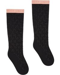 Gucci Socken mit GG - Schwarz