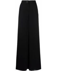 Moschino - High-waisted Flared Trousers - Lyst