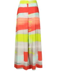 Lenny Niemeyer - Seidenhose Mit Weitem Bein - Lyst