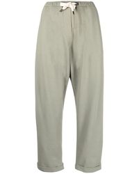 Brunello Cucinelli - Cropped-Hose mit Kordelzug - Lyst