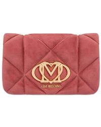 Love Moschino - キルティング ショルダーバッグ - Lyst
