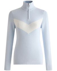 Fusalp - Andromède Chevron-Knit Sweater - Lyst