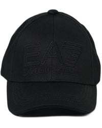 EA7 - Logo-Embroidered Baseball Cap - Lyst