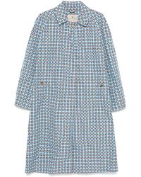 Ermanno Scervino - ジオメトリックプリント トレンチコート - Lyst