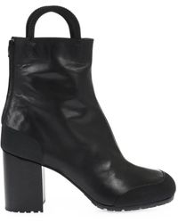 Random Identities - Rope-Handle Leather Boots - Lyst