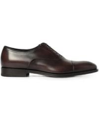 Ferragamo - Cap-Toe Lace-Up Oxford Shoes - Lyst