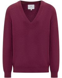Seven Gauge - V-Neck Jumper - Lyst
