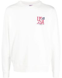 Autry - Printed Cotton Sweatshirt - Lyst