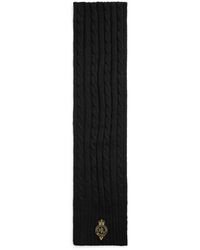 Ralph Lauren - Écharpe En Maille Torsadée - Lyst