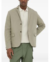 Samsøe & Samsøe - Buttoned Notched-Lapels Blazer - Lyst