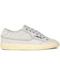 Autry - Low-Top Suede Sneakers With Leather Accents And Vintage Appeal - Lyst