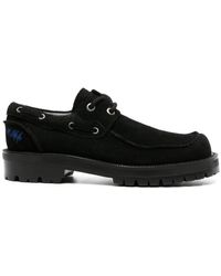 Adererror - Square-toe Leather Boat Shoes - Lyst