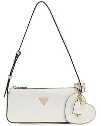 Guess - Borsa A Spalla Isobel Con Pendente A Cuore - Lyst