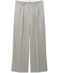 Filippa K - Pressed Wide-Leg Trousers - Lyst