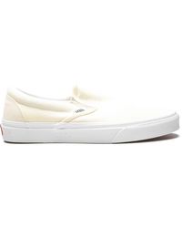 Vans - Classic Slip-on "white" Sneakers - Lyst