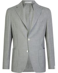 Eleventy - Single-Breasted Patch-Pocket Blazer - Lyst