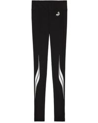 MSGM - Legging Met Logo - Lyst