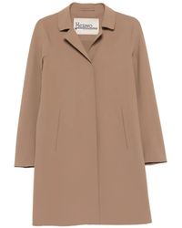 Herno - Taupe Polyamide Coat - Lyst